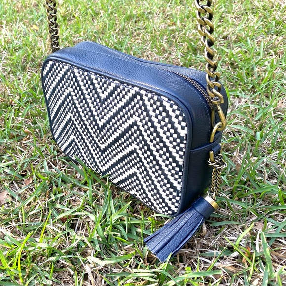 Michael Kors Handbags - Michael Kors Woven Camera Bag (Minor Scuffing, New Store Return)